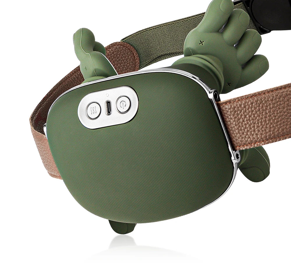 NeckEase - 4D Nackenmassagegerät – Kabellos, Wärmefunktion & Tiefenentspannung