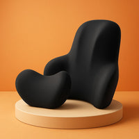 AutoComfort Ergonomisches Nacken- & Lordosenstützkissen für Autositze