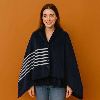 Poncho - Tragbare Decke / Kuschel Poncho