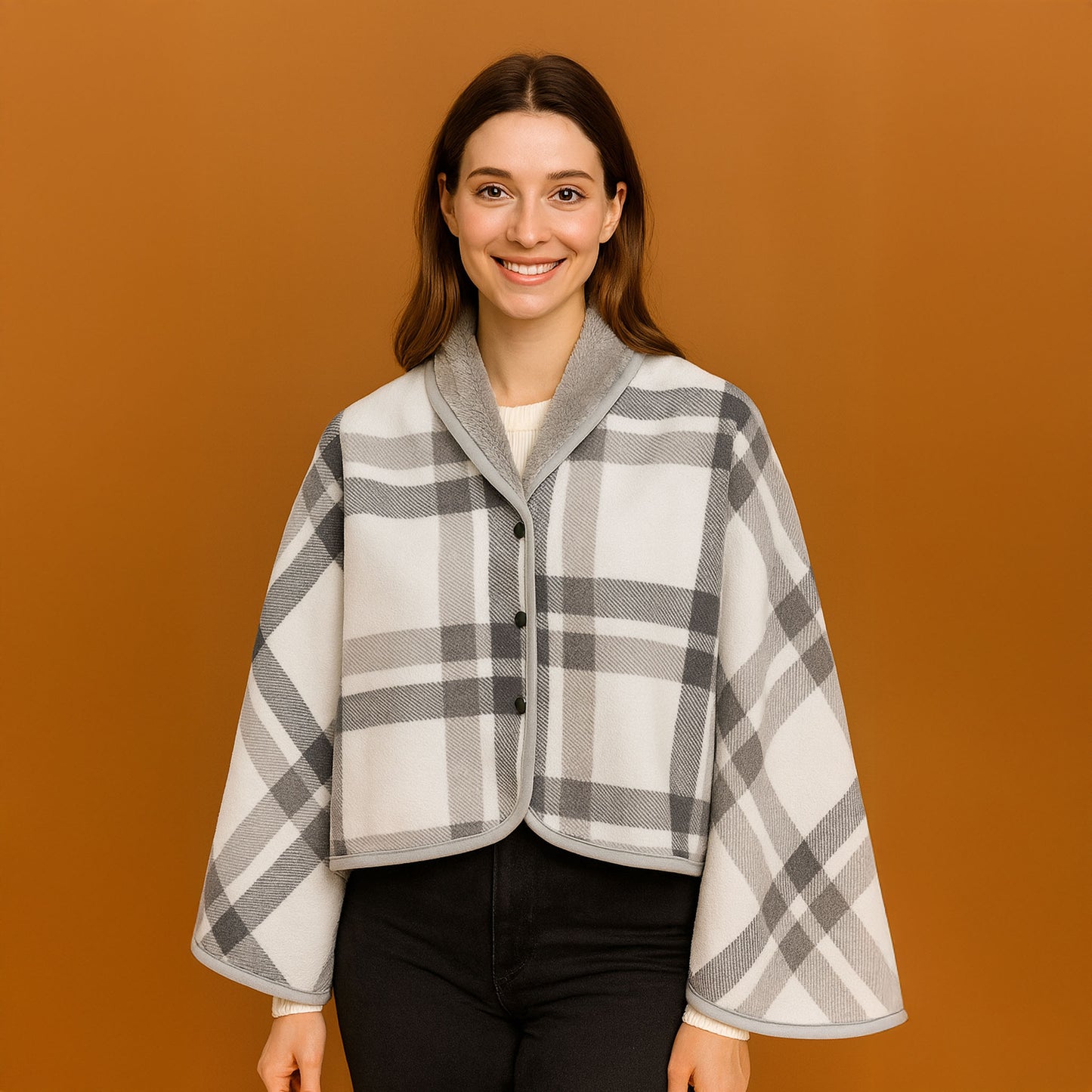Poncho - Tragbare Decke / Kuschel Poncho