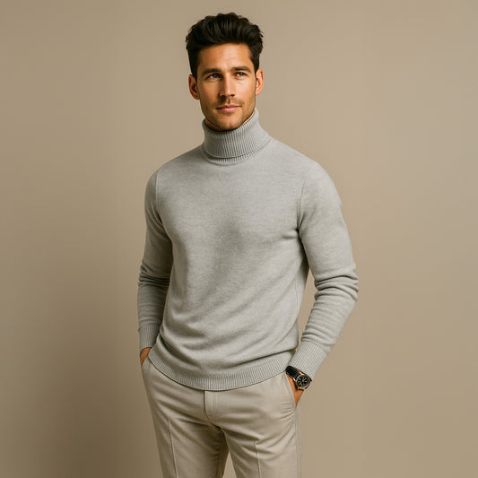 Essential Rollkragenpullover "Everyday Fit"