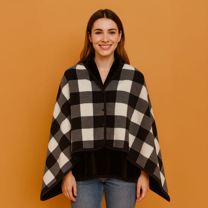 Poncho - Tragbare Decke / Kuschel Poncho