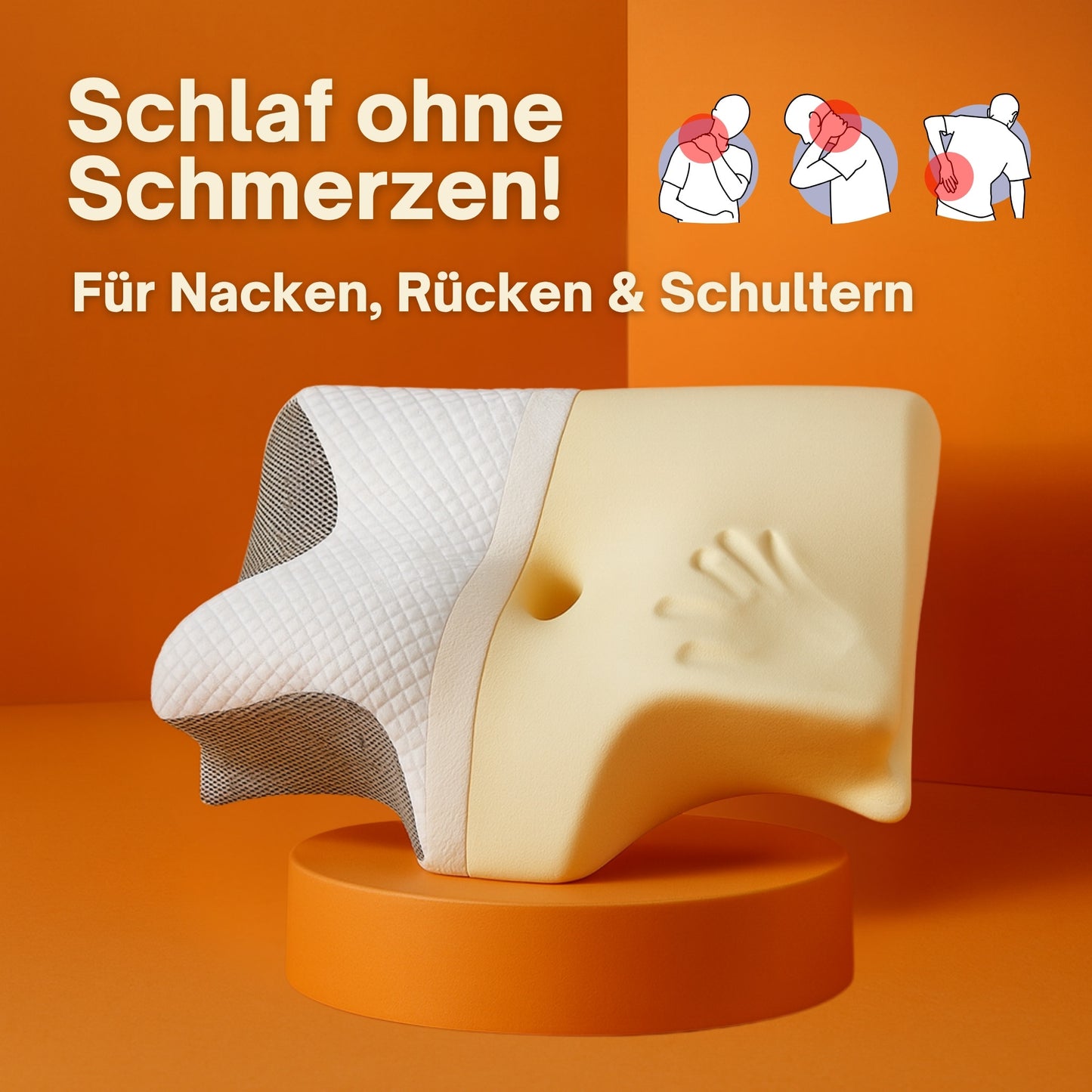 VitaSleep - Ergonomisches Nackenkissen für erholsame Nächte